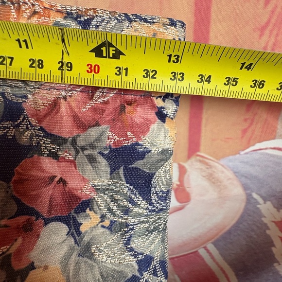 🌸 Vintage Oscar de la Renta Floral Tote Bag - Picture 5 of 5